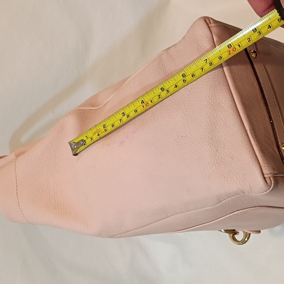 Dooney Bourke Large Logo Lock Shoulder Tote Blush Pink - Picture 7 of 16